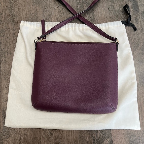 Kate Spade Crossbody Purple Purse - Picture 3 of 3